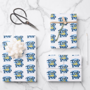 Dr. Seuss   We Like To Hop On Top Of Pop Wrapping Paper Sheet