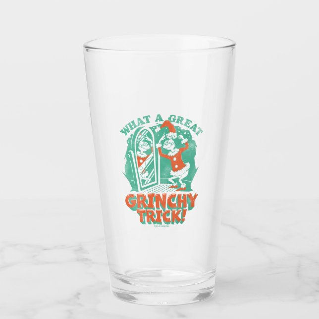 Dr. Seuss | What a Great Grinchy Trick! Glass (Front)