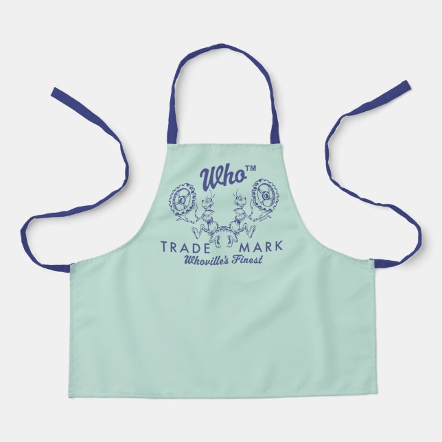 Dr. Seuss | Who-ville's Finest Logo Apron (Front)