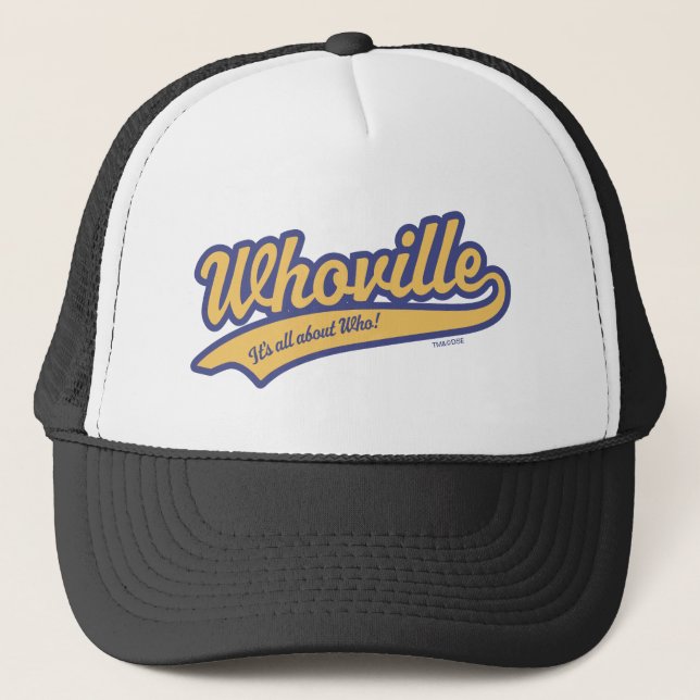 Dr. Seuss | Whoville - It's All About Who! Trucker Hat (Front)