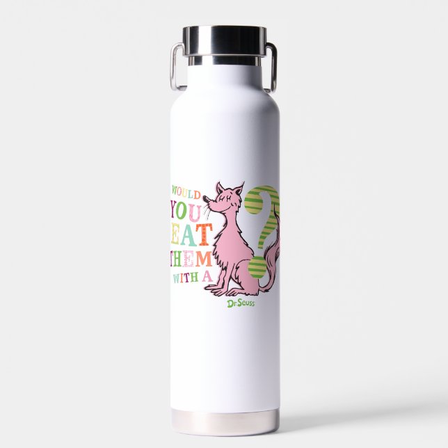 Dr. Seuss | Would You Eat Them With A Fox? Water Bottle (Front)