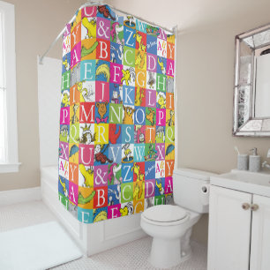 Dr. Seuss's ABC Colorful Block Letter Pattern