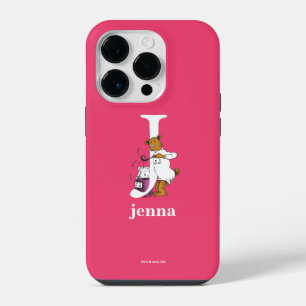 Dr. Seuss's ABC: Letter J - White Add Your Name iPhone 14 Pro Case