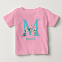 Dr. Seuss's ABC: Letter M - Teal | Add Your Name