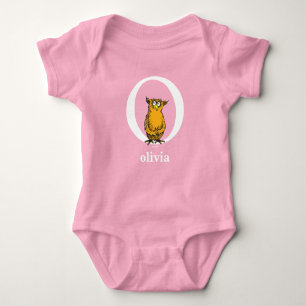 Dr. Seuss's ABC: Letter O - White   Add Your Name Baby Bodysuit