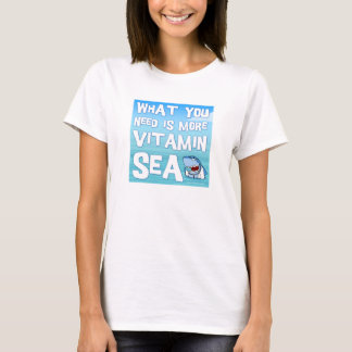 Dr. Shaaark - T-shirt de dames de mer de vitamine