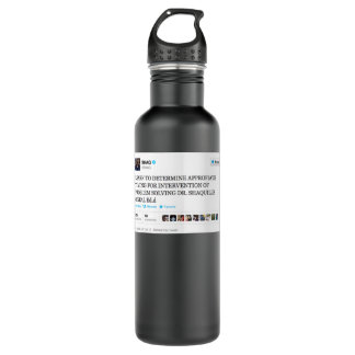Dr. Shaquille ONEAL- Shaq Funny Tweets 710 Ml Water Bottle