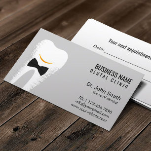 Dr. Smile Dentist Dental Clinic Appointment Card