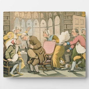 Dr Syntax in Danger, from 'The Tour of Dr Syntax i Plaque