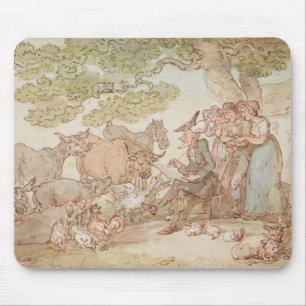 Dr. Syntax sketching after nature Mouse Pad