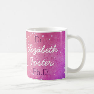 Dr. (votre nom) tasse d'obtention du diplôme de