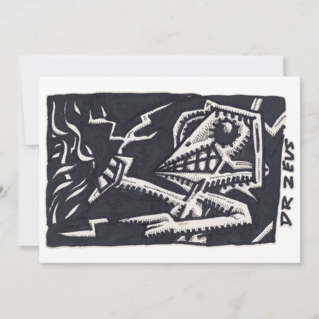 Dr Zeus Flat card (Front)