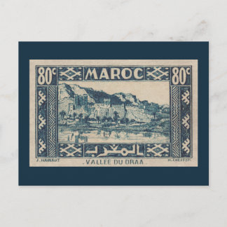 Draa Valley, Maroc - Carte postale