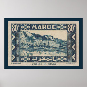 Draa Valley, Morocco - Poster