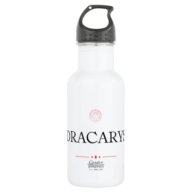 Dracarys 532 Ml Water Bottle (Front)