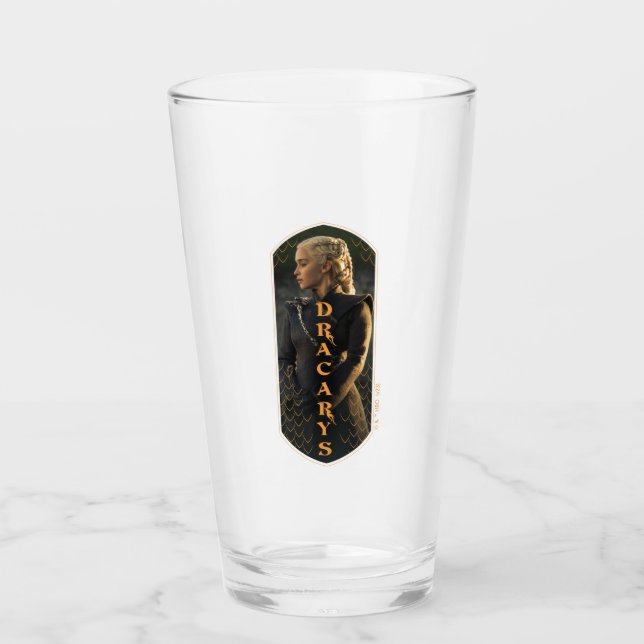 "Dracarys" Daenerys Targaryen Graphic Glass (Front)