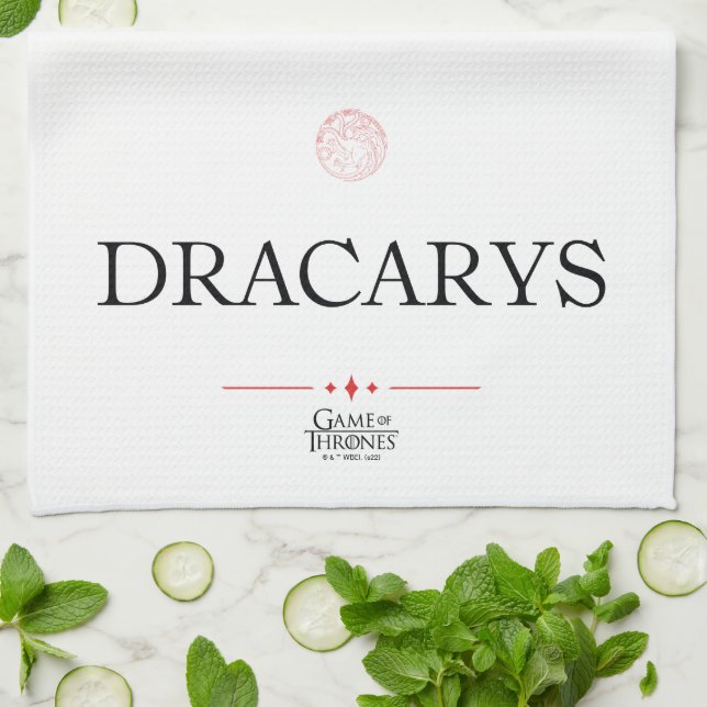 Dracarys Kitchen Towel (Folded)