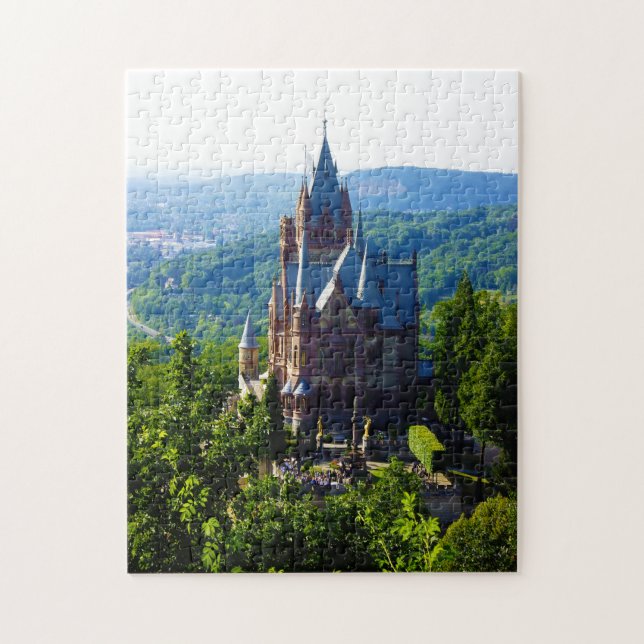 Drachenfelsen Castle Germany. Jigsaw Puzzle (Vertical)