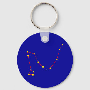 Draco Drache Dragon constellation Keychain