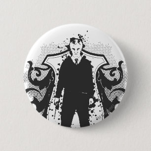 Draco Malfoy Dark Arts Design 2 Inch Round Button