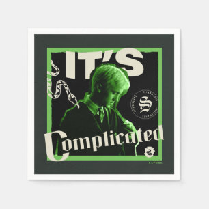 Draco Malfoy - "It's Complicated" Napkin