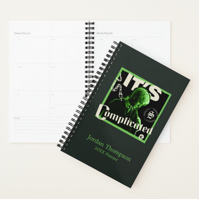 Draco Malfoy - "It's Complicated" Planner (Display)