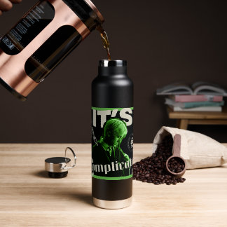 Draco Malfoy - "It's Complicated" Water Bottle