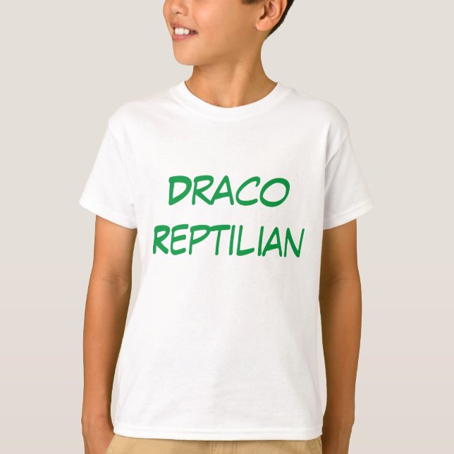 draco reptilian T-Shirt (Front)