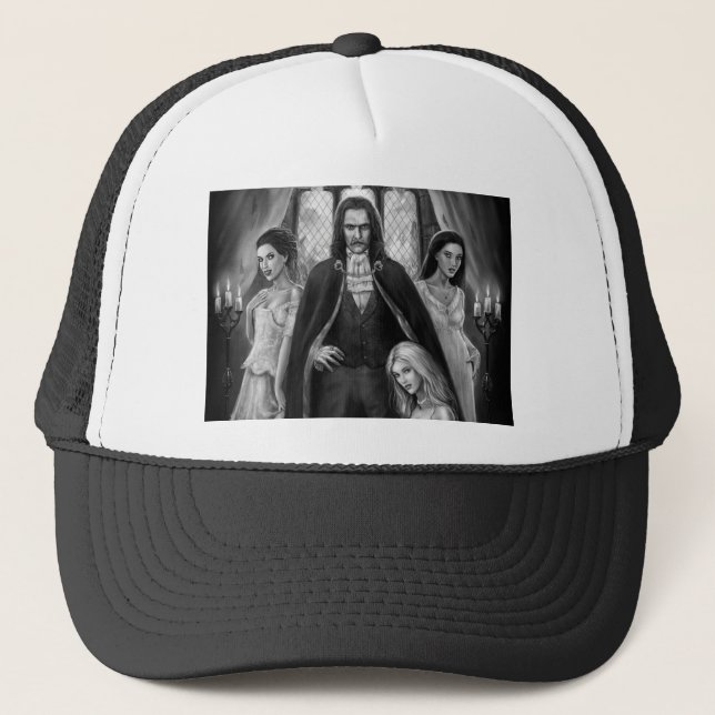 Dracula and his Ladies Trucker Hat (Front)