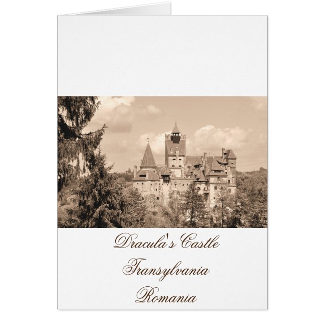 Dracula Castle in Transylvania, Romania (Front)