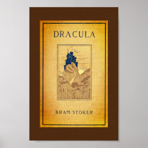 Dracula Cover of the first American Ed. (1899) Poster
