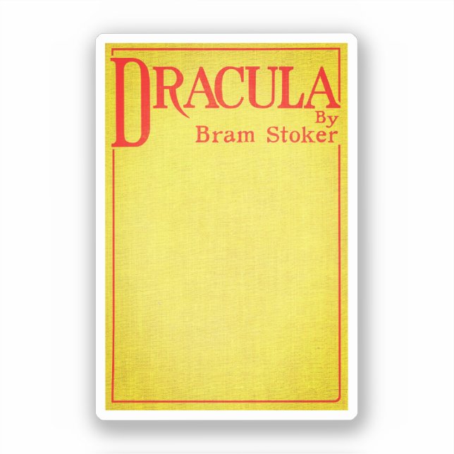 Dracula Cover of the first edition (Front)