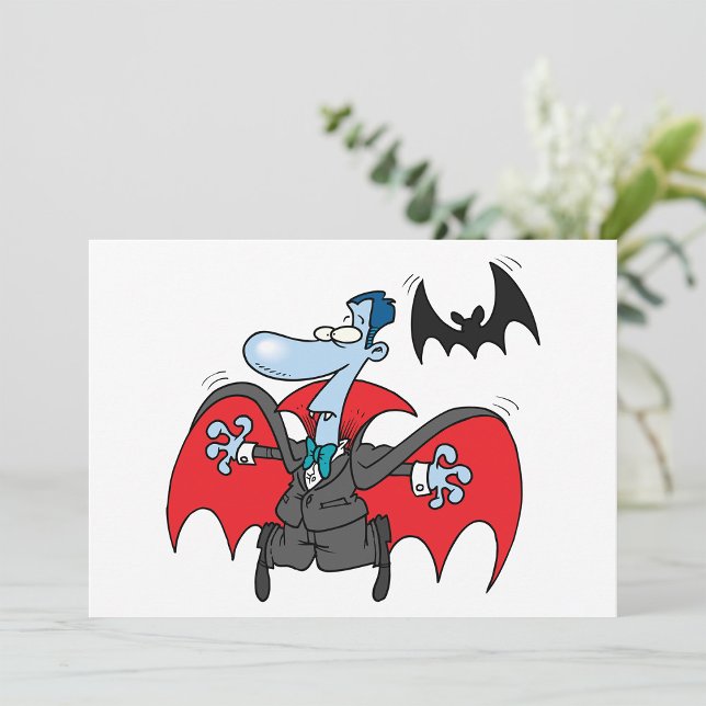 Dracula Et Une Bat Invitations (Créateur téléchargé)