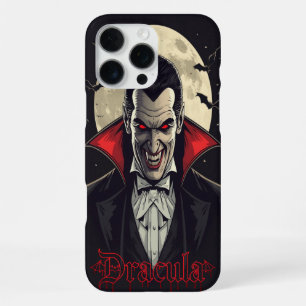 Dracula Gothic Horror Halloween iPhone 16 Pro Max Case