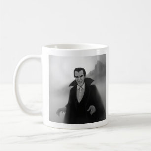 dracula - "je veux boire ton café" mug