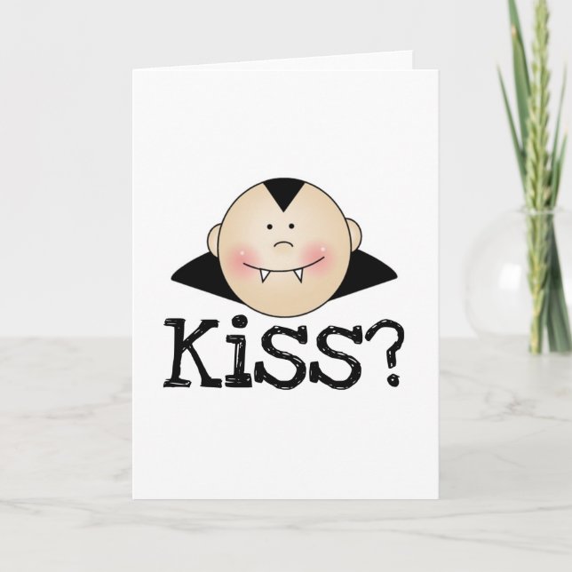 Dracula Kiss Card (Front)
