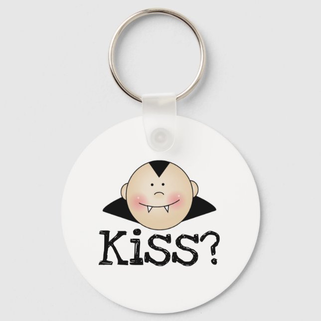 Dracula Kiss Keychain (Front)