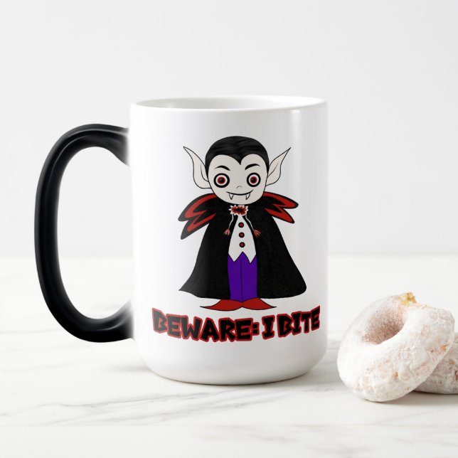 Dracula Magic Mug (With Donut)