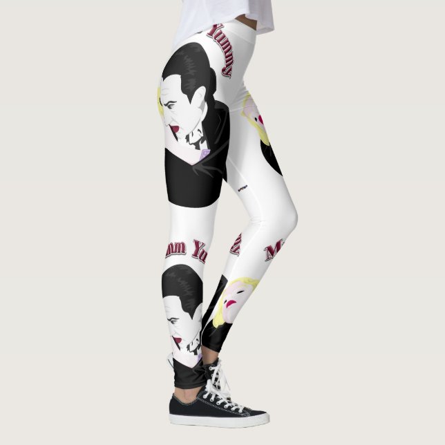 Dracula, Mmmm Yummy Leggings (Right)