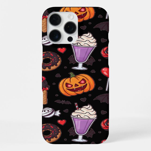 Dracula’s Sweet Nightmare Halloween Candy iPhone Case (Back)