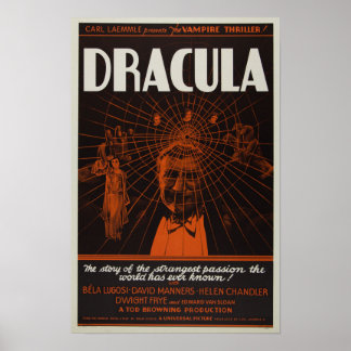 Dracula Vintage movie poster