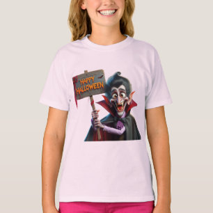  Dracula with Greetings, by Natasha Us   T-Shirt