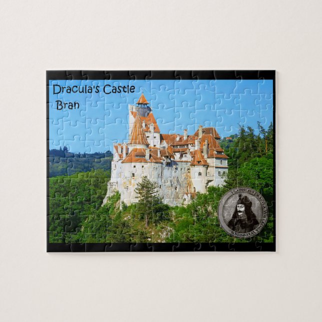 Dracula's castle at Bran Jigsaw Puzzle (Horizontal)