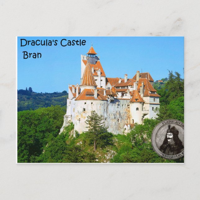 Dracula's castle, bran postcard (Front)
