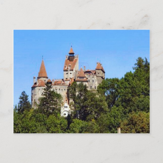 Dracula's Castle, Bran, Transylvania Postcard (Front)