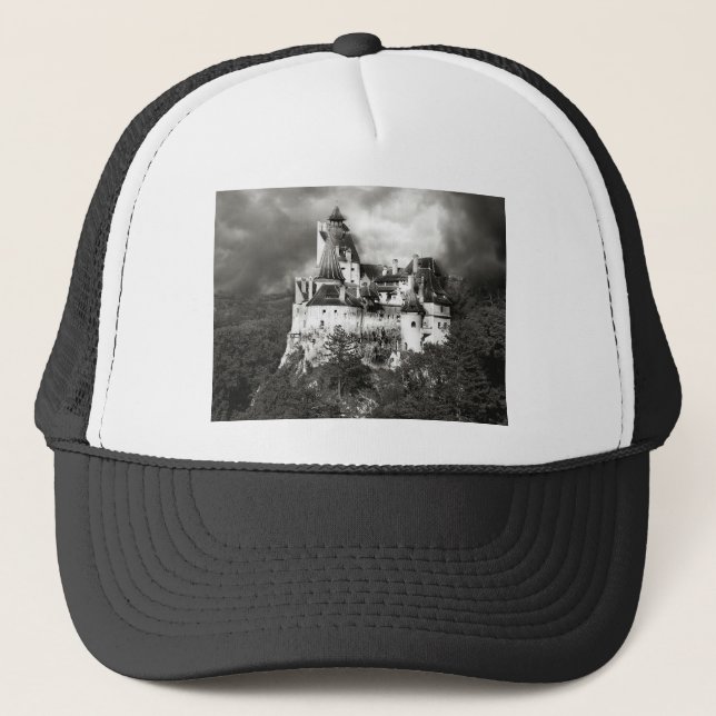 Dracula's Castle, Bran, Transylvania Trucker Hat (Front)