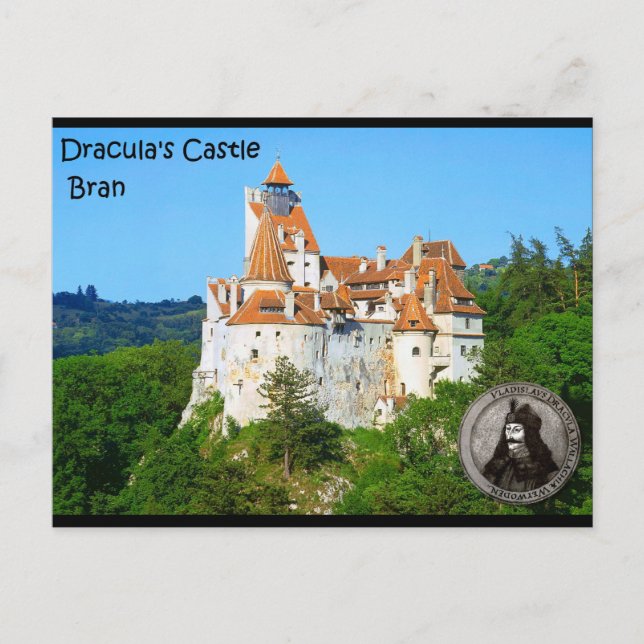 Dracula's Castle, Bran, Transylvannia Postcard (Front)
