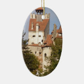 Dracula's Castle, Transylvania Ceramic Ornament (Right)