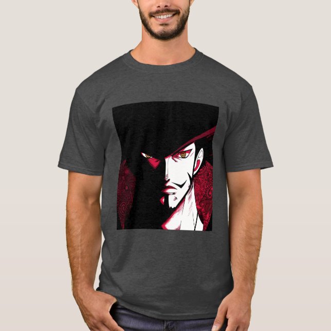 Dracule Mihawk One Piece T-Shirt (Front)