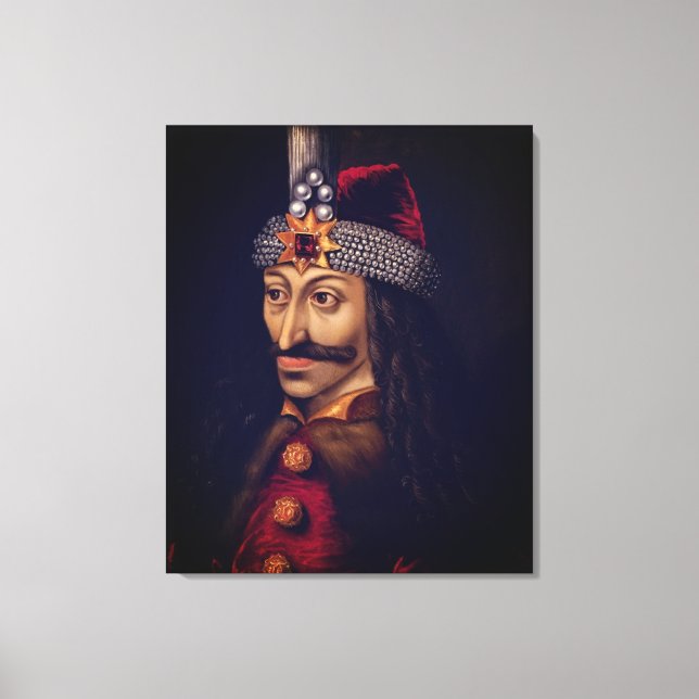 Drăculea – Vlad III Dracula – Vlad the Impaler Canvas Print (Front)